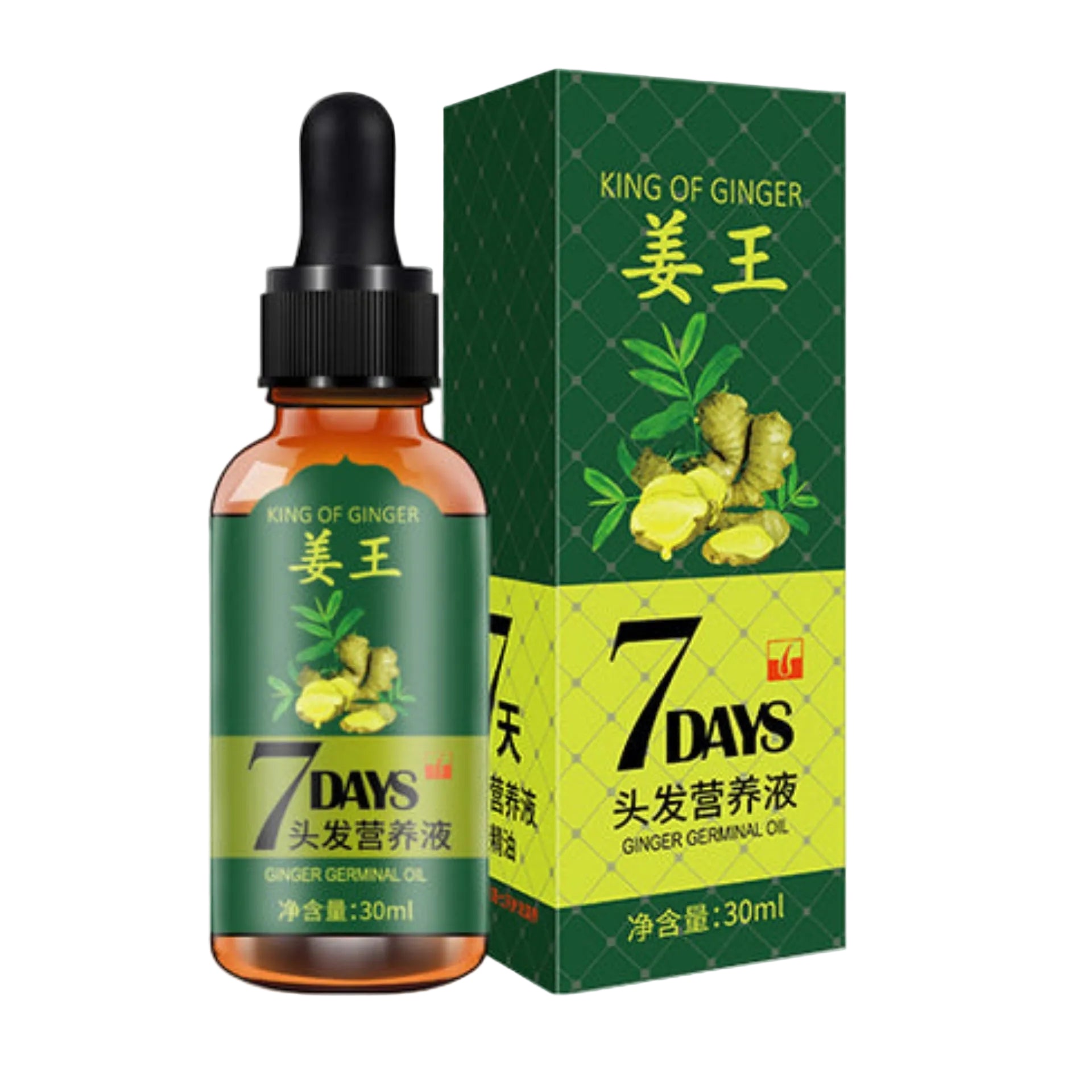 King of Ginger hair grow oil