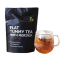 Flat tummy tea with moringa