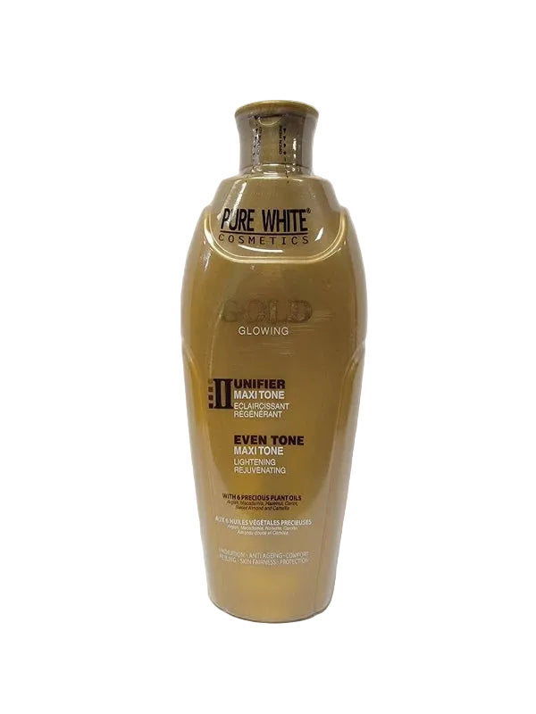 Pure white gold lotion