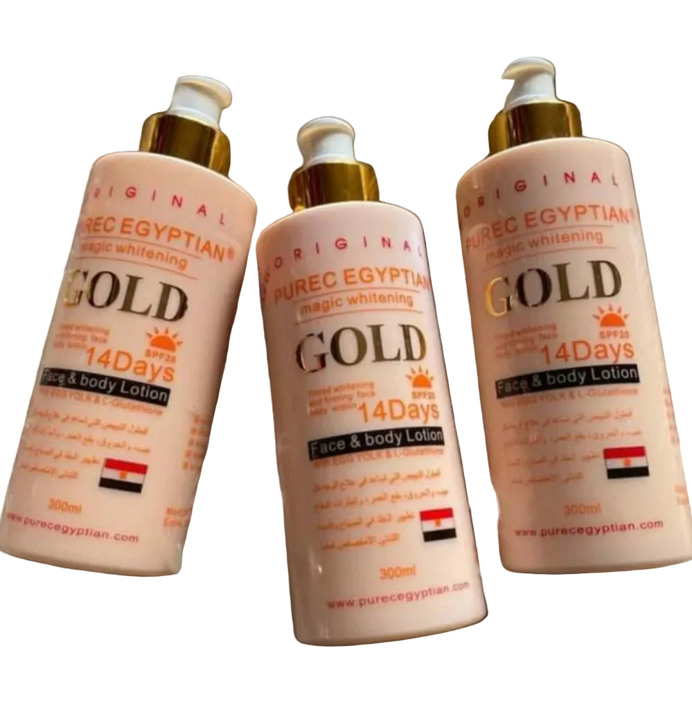 Purec   egyptian gold lotion