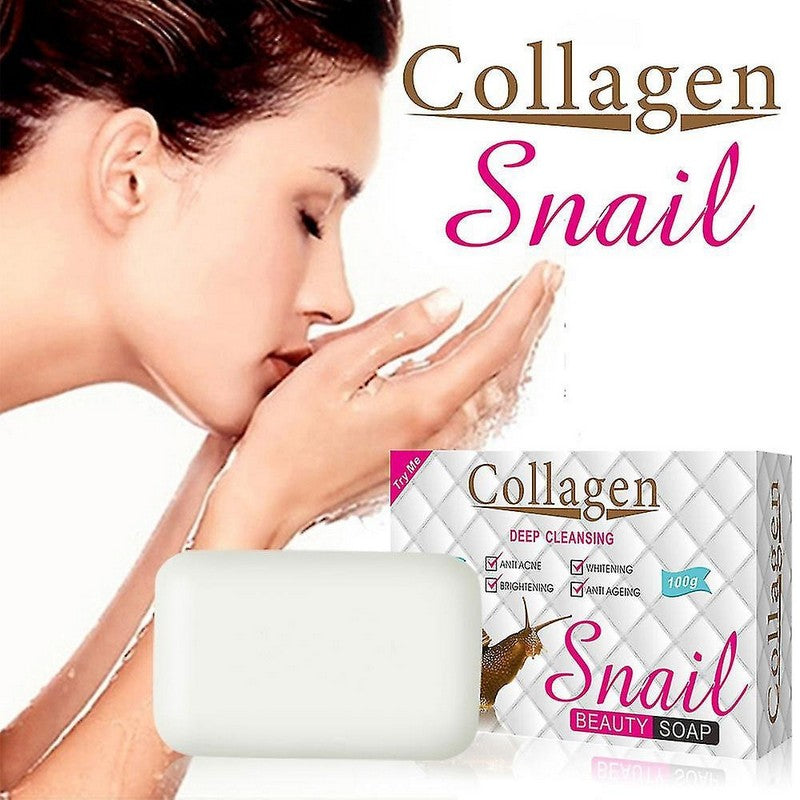 Collagen snail soap