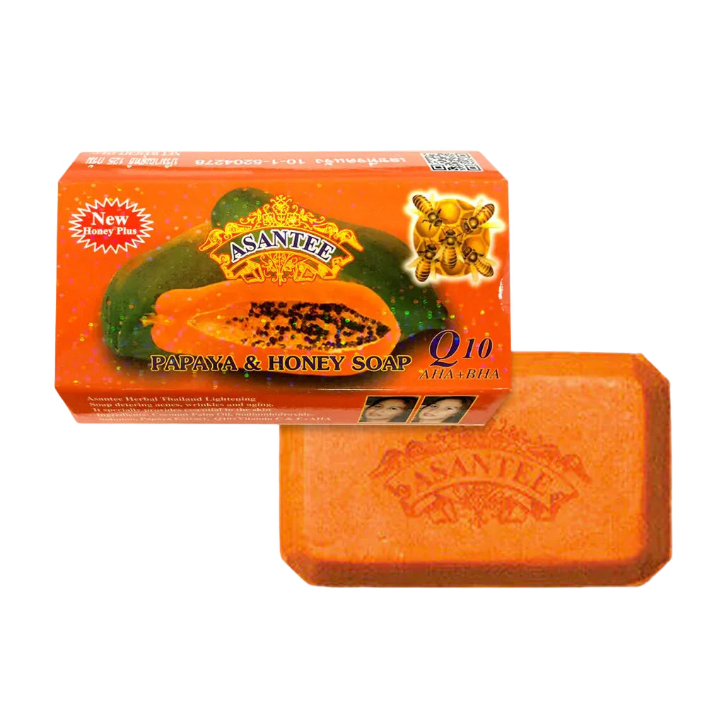 Assantee honey papaya soap