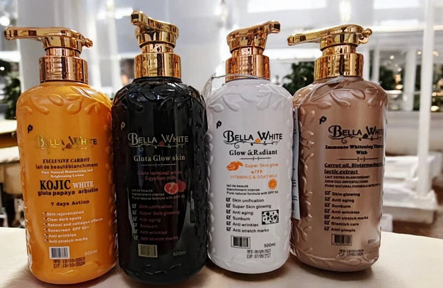 Bella white whitening body lotion