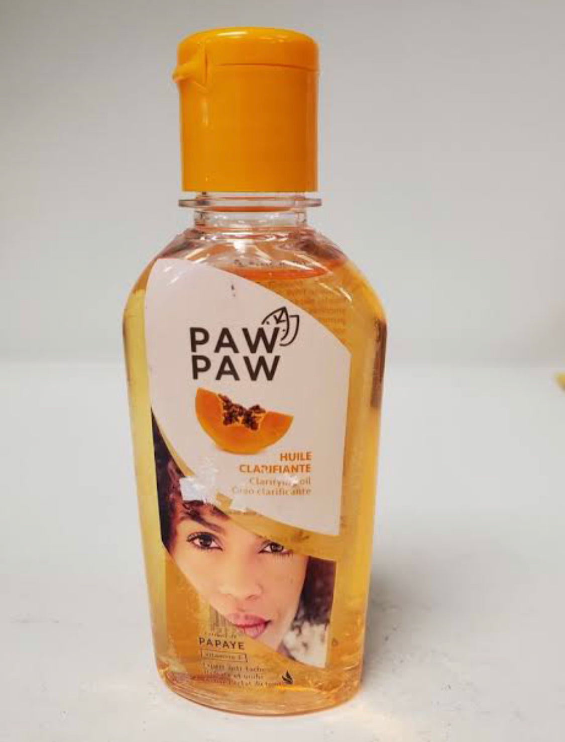 Pawpaw skin lightening oil