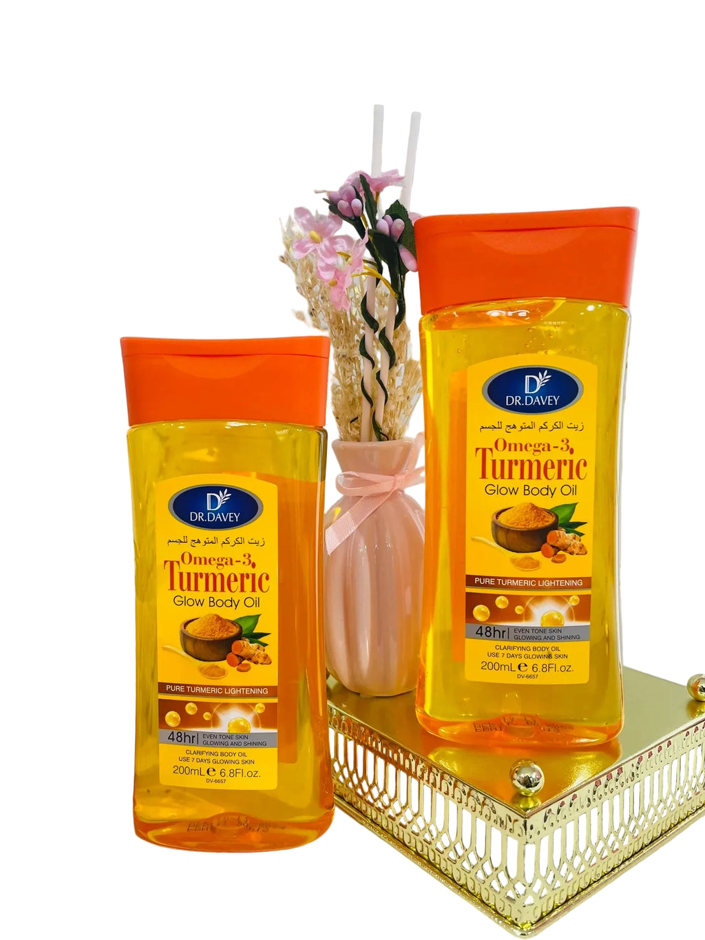 Turmeric glow body oil