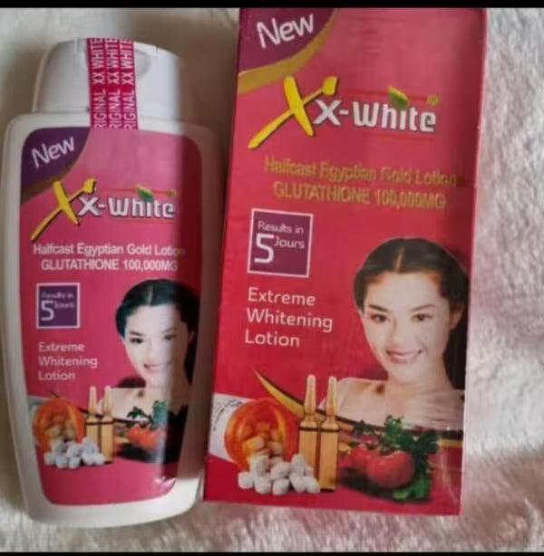 Xx white whitening lotion